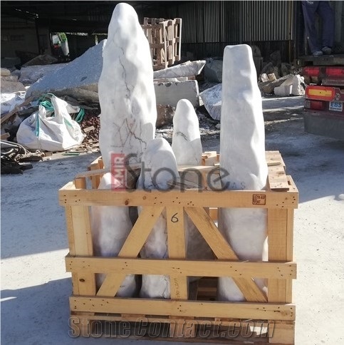 White Marble Monoliths