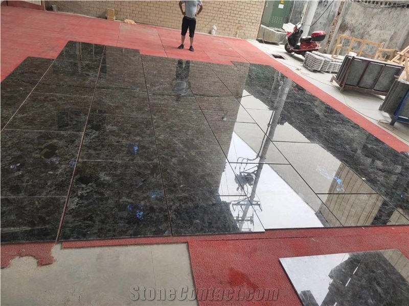 Labradorite River Blue Granite Slab