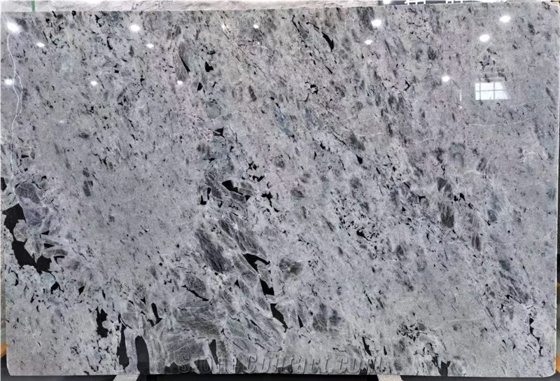 Madagascar Labradorite Bianca White Granite Slab