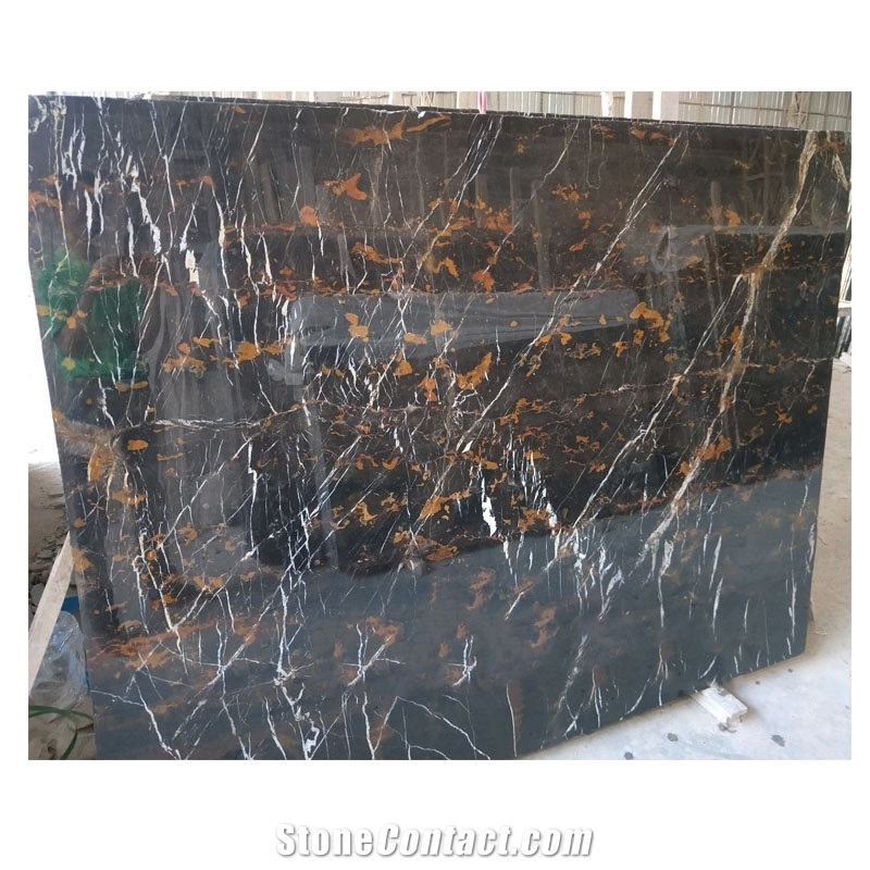 King Gold Portoro Marble Slabs