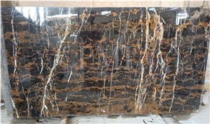 King Gold Portoro Marble Slabs