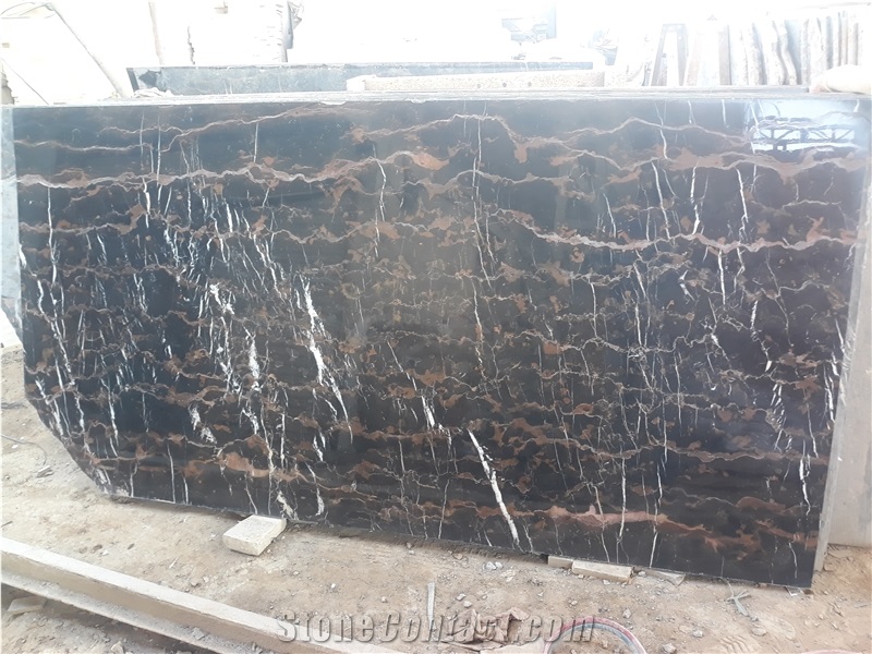 King Gold Portoro Marble Slabs