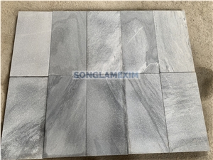 Vietnam Sapphire Blue Marble Sandblasted