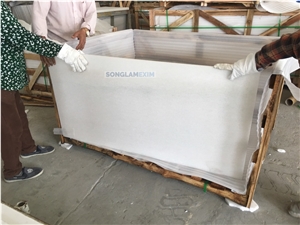 White Crystal Marble Polished - Third Quality