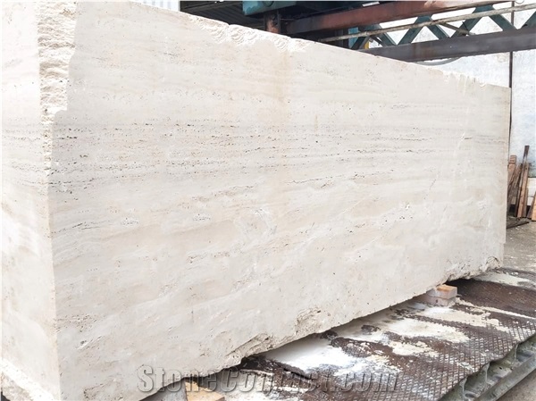 Bianco Travertine Blocks