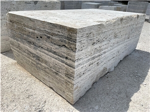 Ocean Black Travertine Blocks