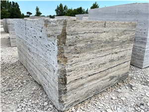 Ocean Black Travertine Blocks