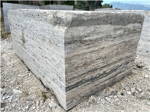 Ocean Black Travertine Blocks