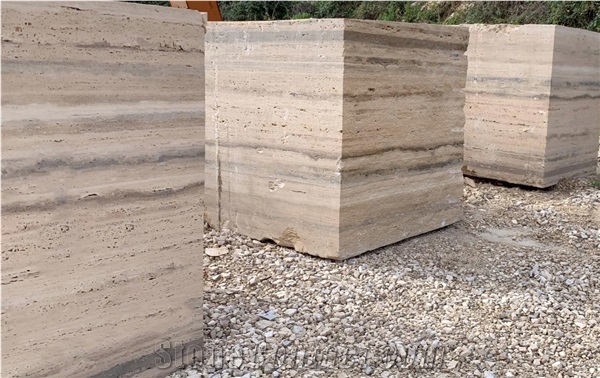 Striato Travertine Blocks