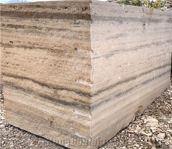 Striato Travertine Blocks