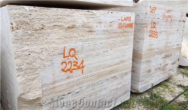 Striato Travertine Blocks