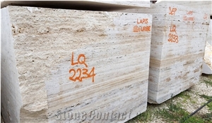 Striato Travertine Blocks