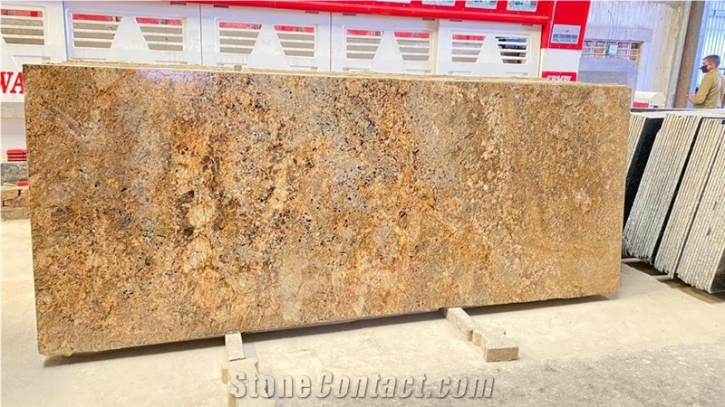Alaska Gold Granite Tiles & Slabs