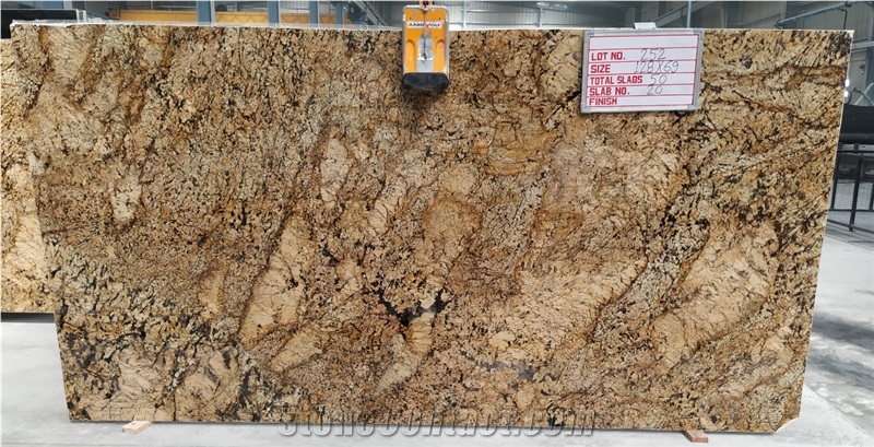 Alaska Gold Granite Tiles & Slabs