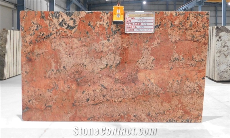 Alaska Red Granite Tiles & Slabs