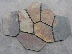 CRAZY PATTERNS FLOORING Flagstone Paver, Walkway