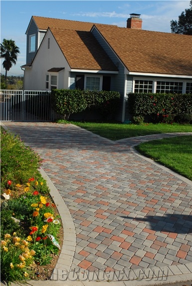 Drive Way Stone Cobblestone, Pavers