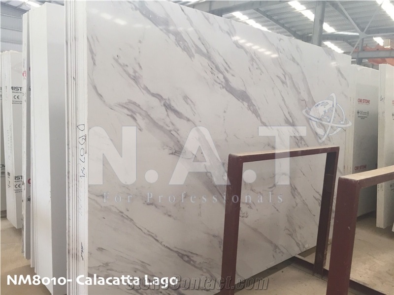 Viet Nam Artificial Calacatta White Marble