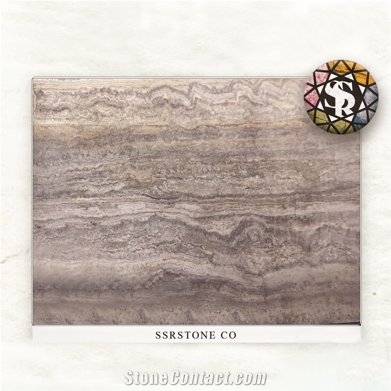 Silver Travertine Kashan 6750