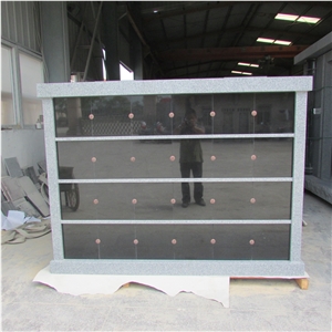24 Niche Granite Columbarium Mini Columbarium Black