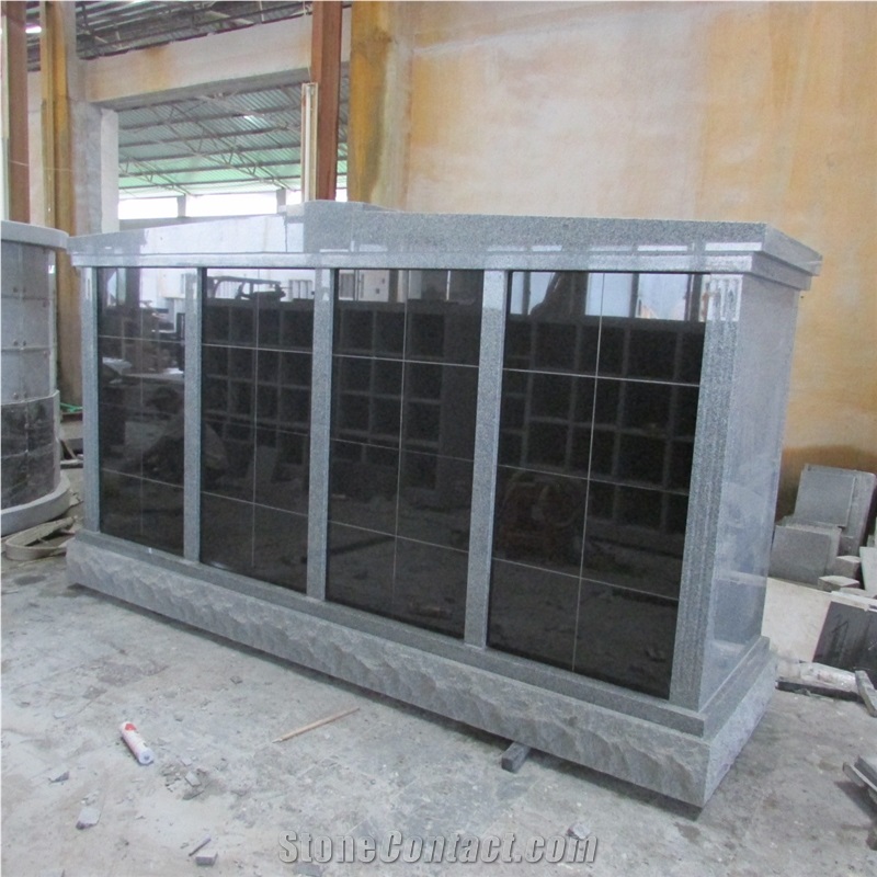 European Columbariums In Honeycomb Recovrered By Granite