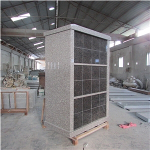 European Columbariums In Honeycomb Recovrered By Granite
