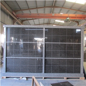 Factory China Newburry Grey Granite Monuments Columbarium Factory China Newburry Grey Granite Monuments Columbarium