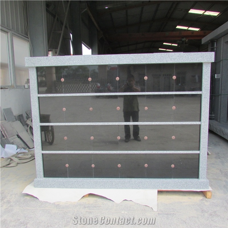 Factory China Newburry Grey Granite Monuments  Columbarium