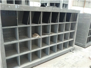 Factory China Newburry Grey Granite Monuments  Columbarium