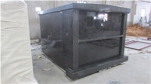 G603 Granite Personal 2 Private Family Columbarium Post Unit