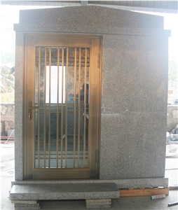 G603 Granite Personal 2 Private Family Columbarium Post Unit