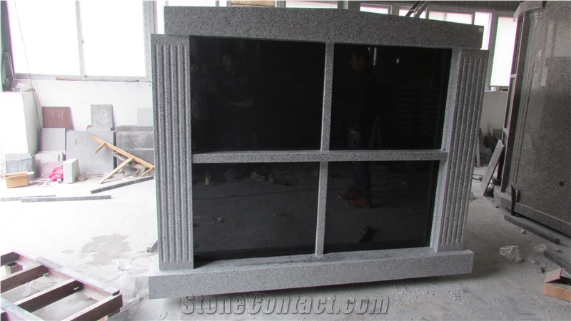 Granite Columbarium Burial Vault And Mausoleum Crypt
