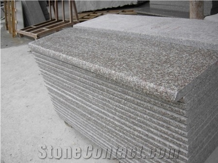 G664 Bainbrook Brown Luna Pearl Granite Stairs & Steps