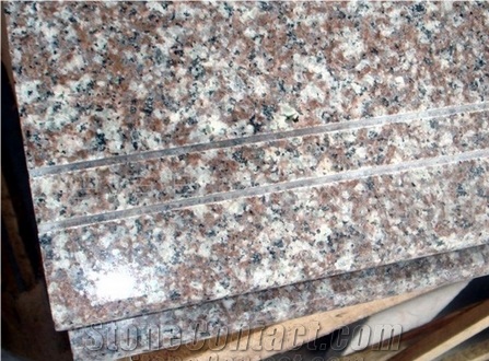 G664 Bainbrook Brown Luna Pearl Granite Stairs & Steps