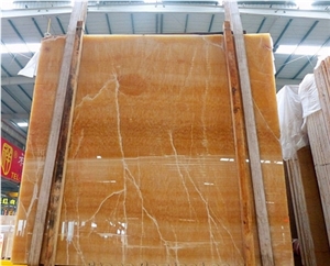 Honey Onyx Slabs Exterior-Interior  Wall Capping