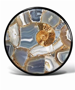 Stone Restaurant Cafe Tables Gemstone Coffee Hotel Furniture