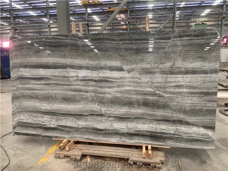 Grey Marble Slab Serbia Grey Dolomite Slab For Flooring Tile