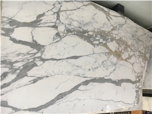 Marble Slab Pattern Calacatta Gold Borghini Gold Walll Tile