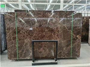 Spanish Marble Slab Dark Emperador Bathroom Floor Tile