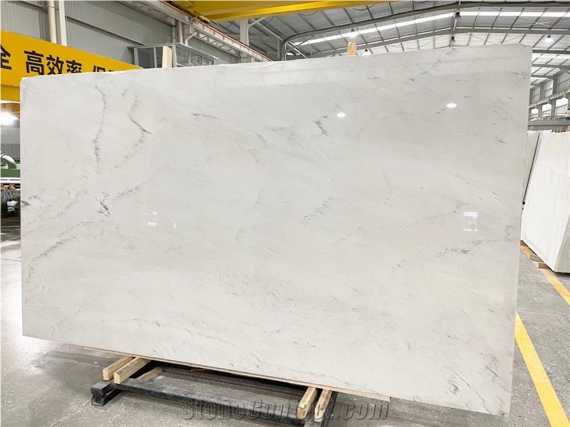 Stone Dolomite Slab Sivec White Marble Bathroom Floor Tile
