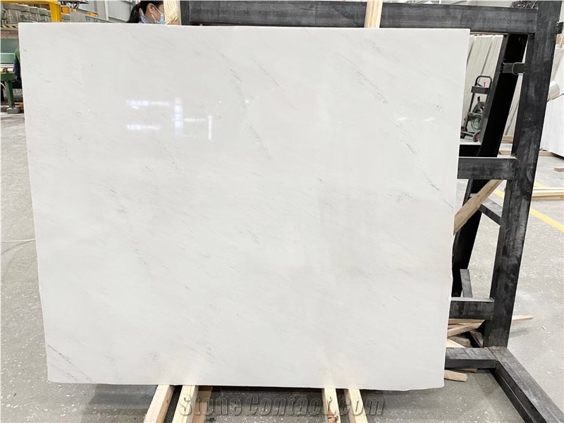 Stone Dolomite Slab Sivec White Marble Bathroom Floor Tile