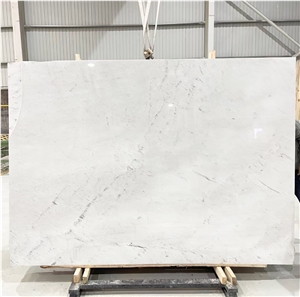 Stone Dolomite Slab Sivec White Marble Bathroom Floor Tile