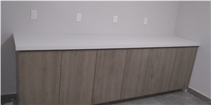 Quartz Vanity Tops, Pure White Quartz Bathroom Countertops