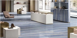 20MM Polished Azul  Macaubas Quartzite For Background Wall