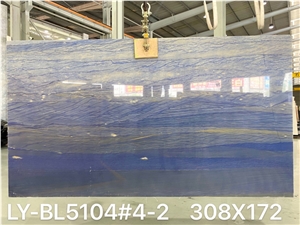 20MM Polished Azul  Macaubas Quartzite For Background Wall