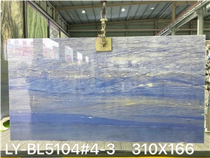 20MM Polished Azul  Macaubas Quartzite For Background Wall