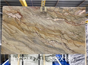 High Quality Polished Explosion Blue Quartzite For Table Top