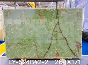 High Quality Polished Green Onyx Slabs High Quality Polished Green Onyx Slabs