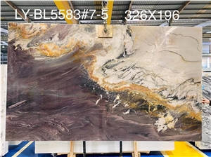 High Quality Polished Macaubas Fantasy Quartzite For Stairs