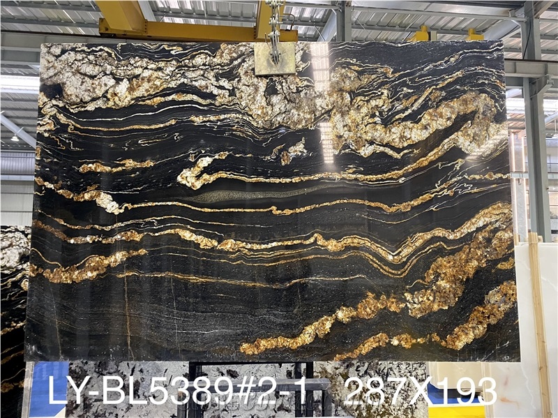 High Quality Polished Nero Volcano Granite For Kitchen Top